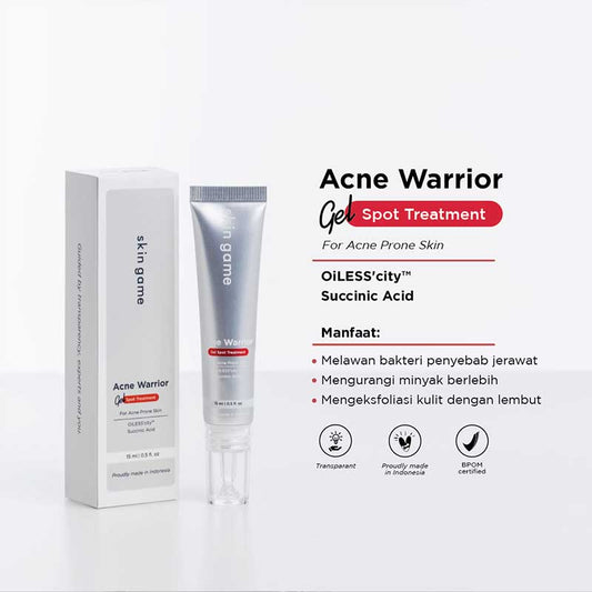 Skin Game Acne Warrior Gel (Mild) 15ml