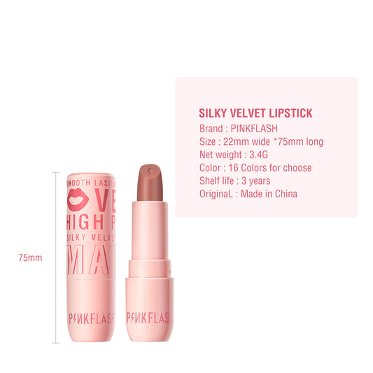 Pinkflash Silky Velvet Lipstick PF-L05 NU01