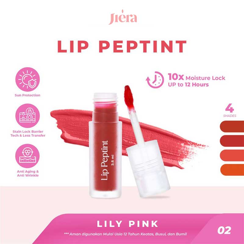 Jiera Lip Peptint 3,5ml | Shade 0.2 Lily Pink