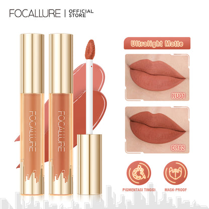 FOCALLURE CREAMY MATTE LIQUID LIP STAIN FA425 OR02