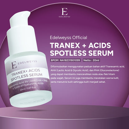 Edelweyss Tranex + Acids Spotless Serum | 20ml