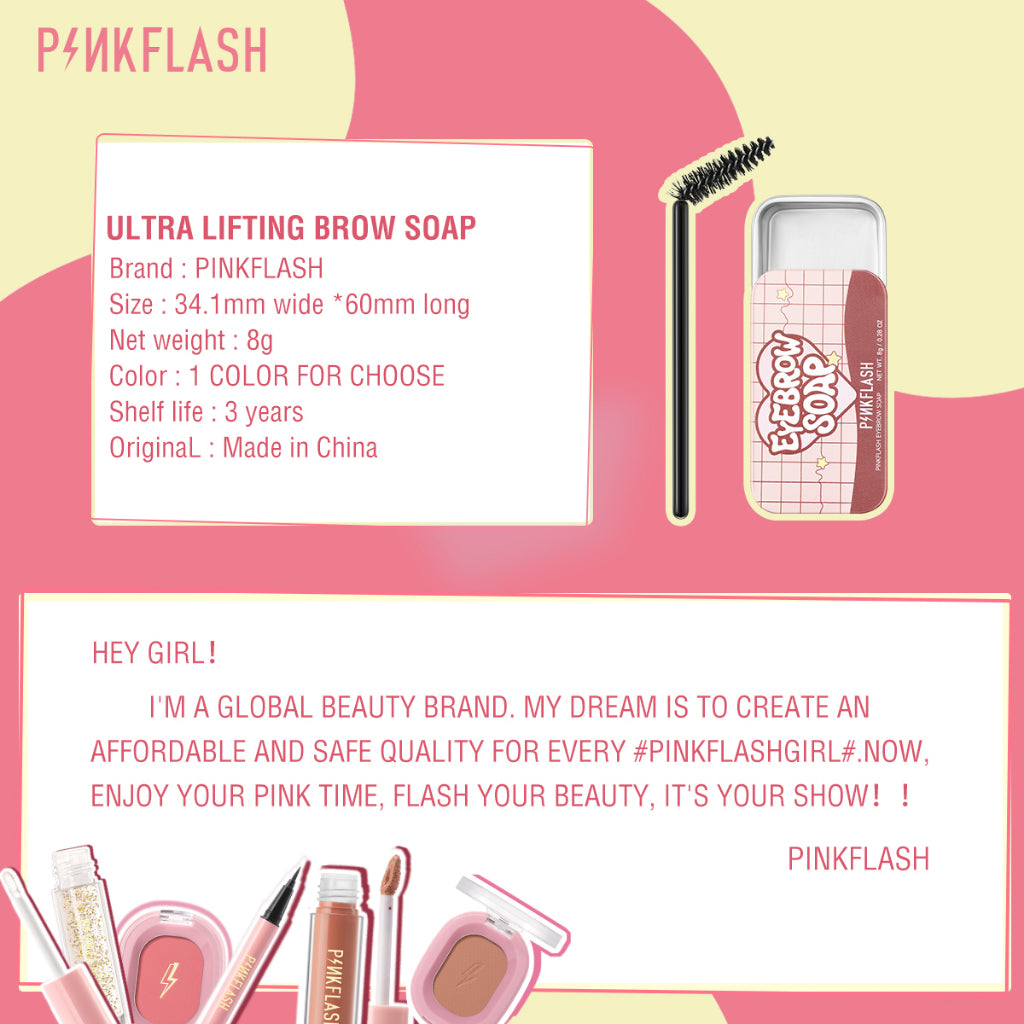 PINKFLASH EYEBROW SOAP