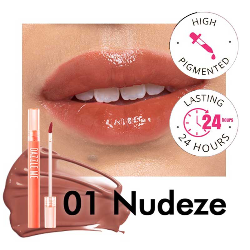 Dazzle Me Glossip Girl Lip Cream 01 Nudeze