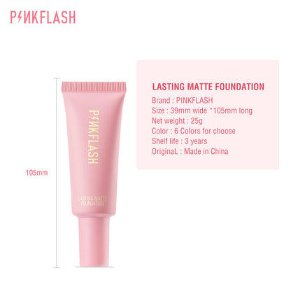 Pinkflash F03 Lasting Matte Foundation #1 Vanilla