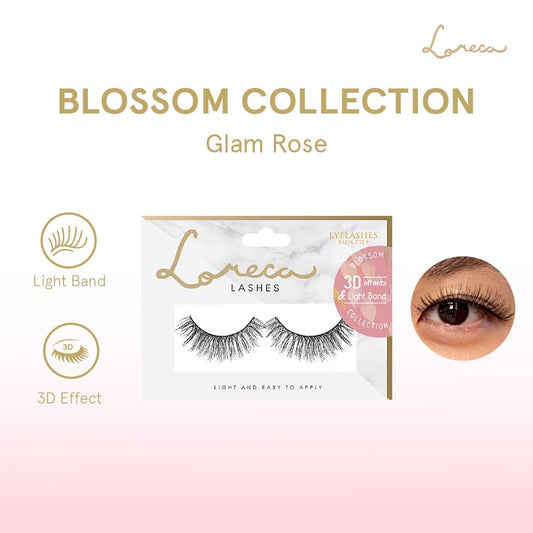 Loreca Lashes Blossom Collection - Glam Rose