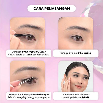 Yvenetic Magnetic Eyelash Babygirl (Natural Series) 0.5g