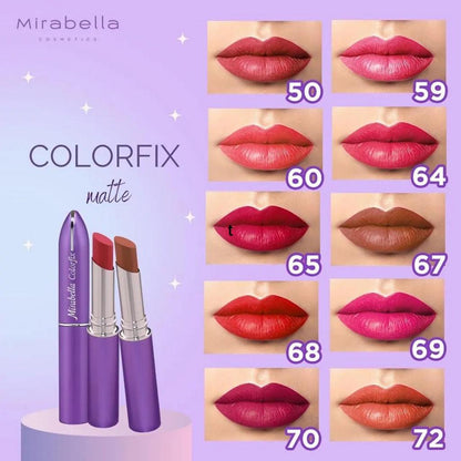 Mirabella Lipstick Color Fix New 72 | 2.3gr