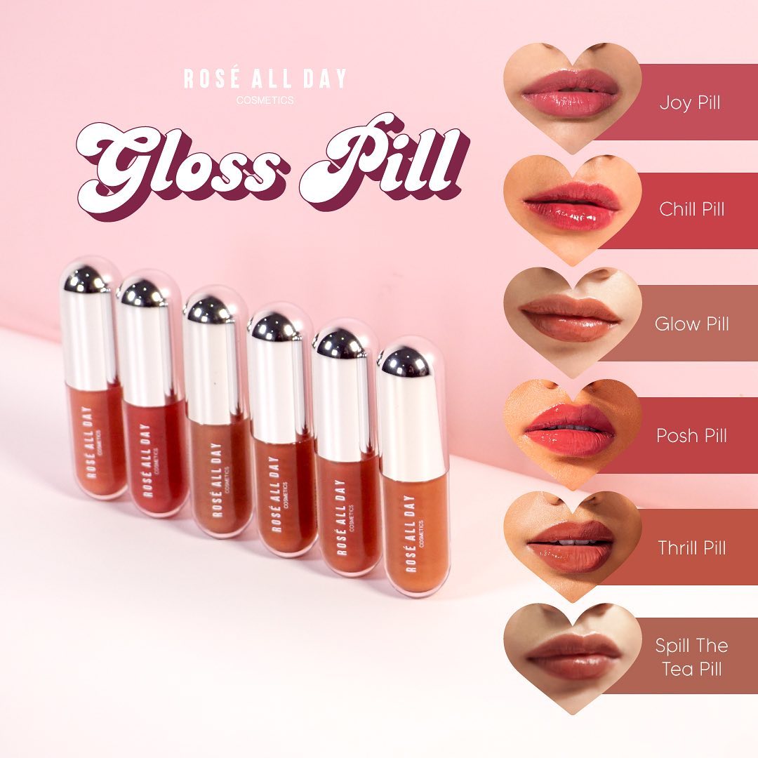 ROSE ALL DAY Lip Gloss - Thrill Pill