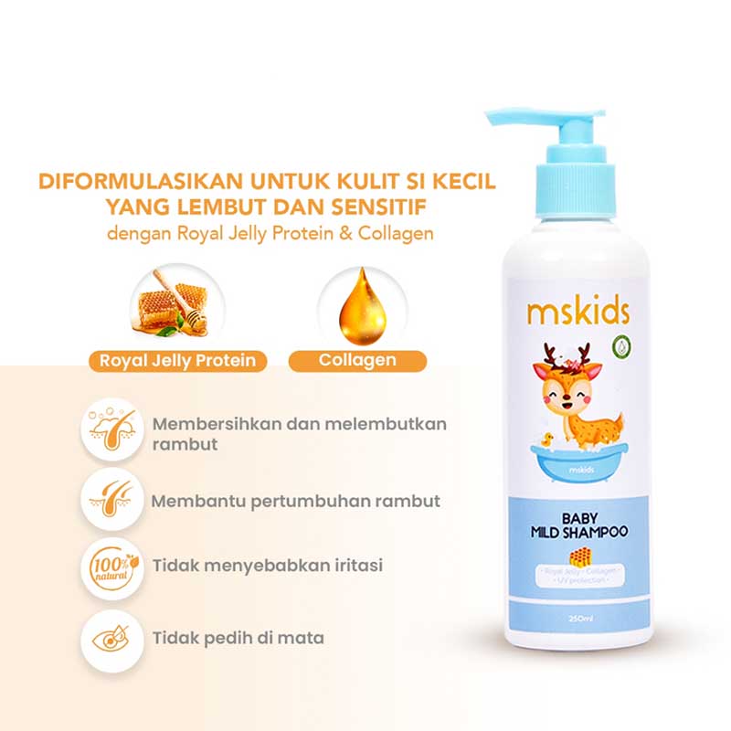 MSKIDS Baby Mild Shampoo 250 ml