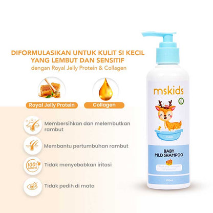 MSKIDS Baby Mild Shampoo 250 ml