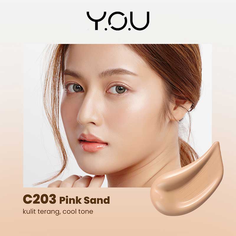 Y.O.U Blurring Skin Tint - C203 Pink Sand - 20ml