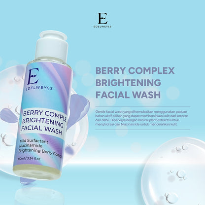 Edelweyss Berry Complex Brightening Facial Wash | 100ml