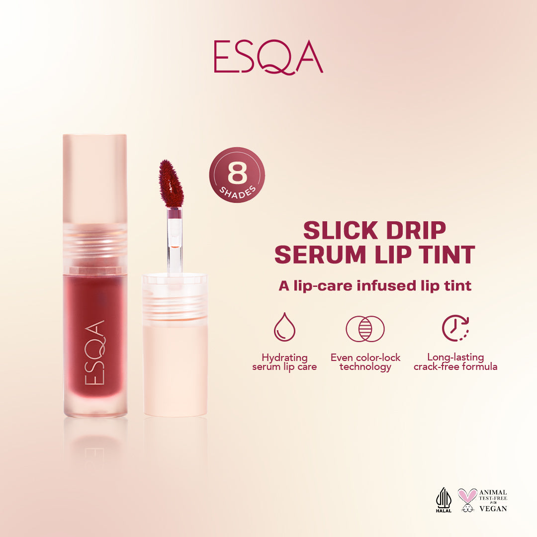 ESQA Slick Drip Serum Lip Tint - Rose Souffle 27gr