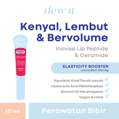 Dew It Plump & Glow Lip Peptide X FOX'S 10ml