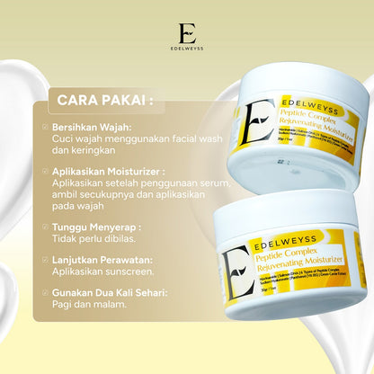 Edelweyss Peptide Complex Rejuvenating Moisturizer | 30gr