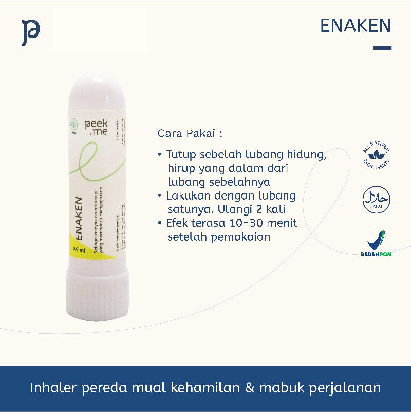 Peek Me Naturals Inhaler Enaken | 0.6 ml