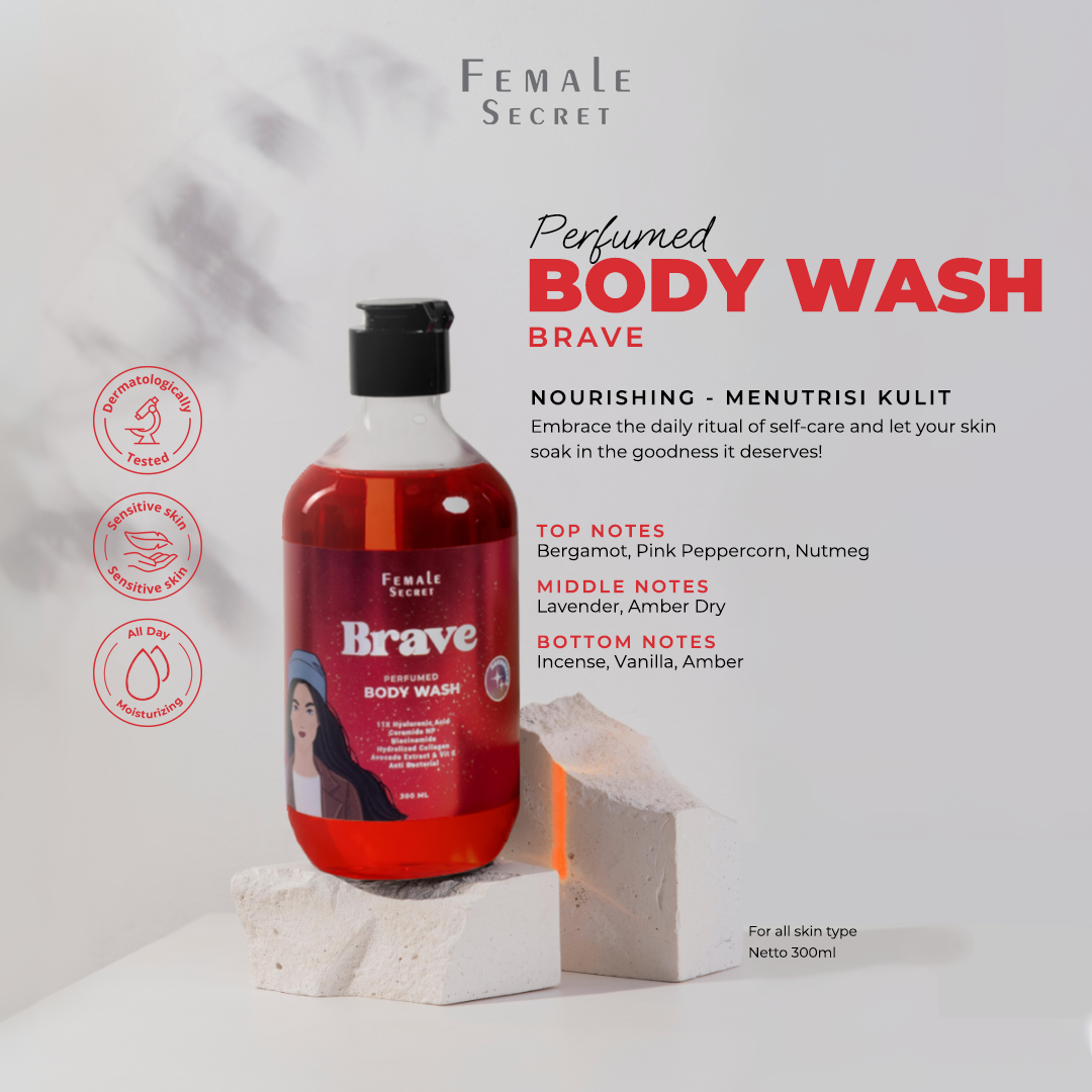 Female Secret Brave Perfumed Body Wash | 300ml