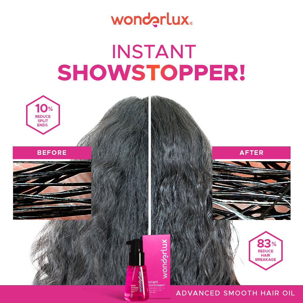 Wonderlux Instant Showstopper! Advanced Smooth Hair Oil | 75ml