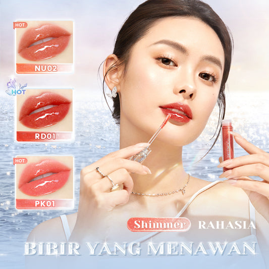 FOCALLURE WATERY GLOW LIPGLOSS RD02