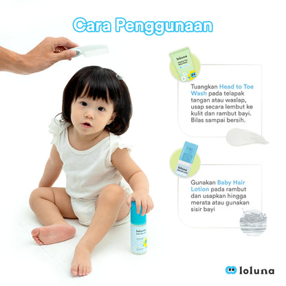 Loluna Baby Hair Lotion | 100ml