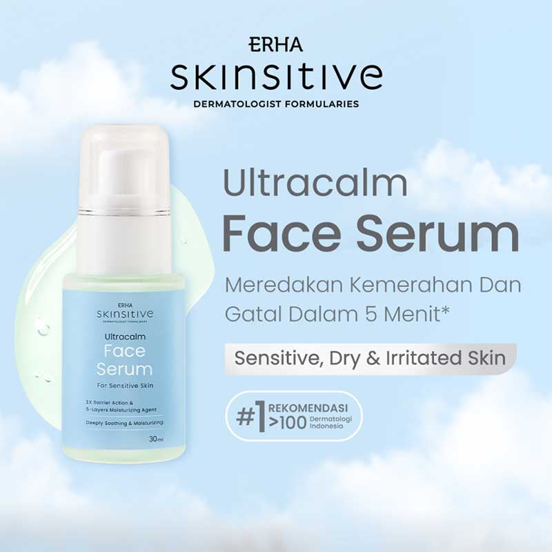 ERHA Skinsitive Ultracalm Face Serum 30 ml