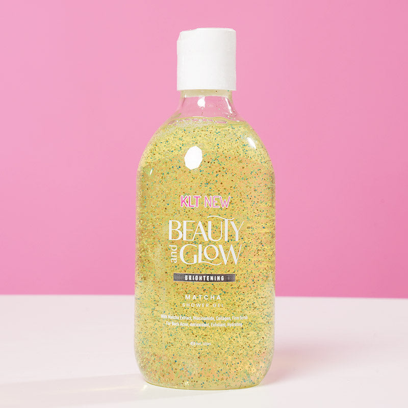 KLT NEW Beauty and Glow Brightening Shower Gel - Matcha 300ml