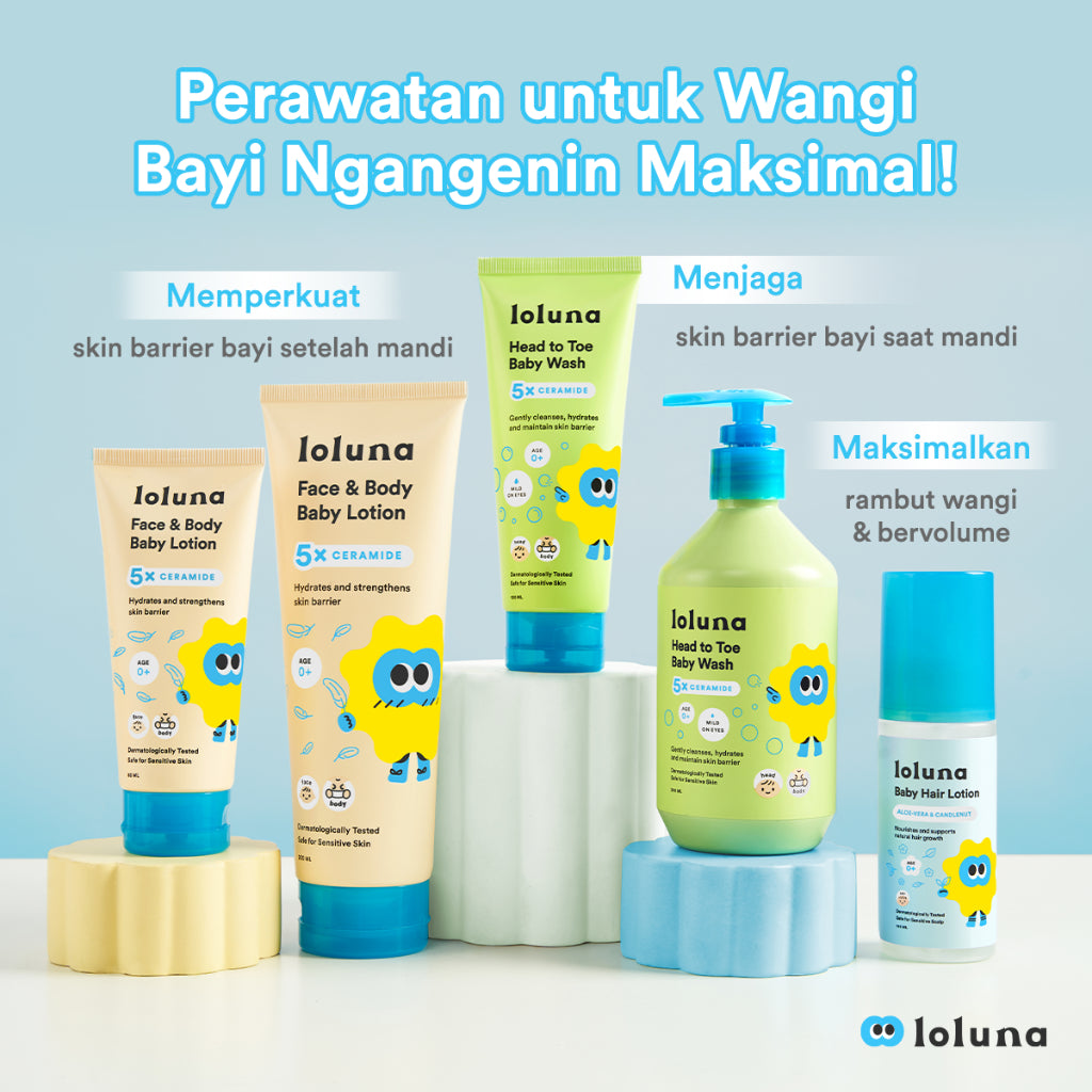 Loluna Baby Hair Lotion | 100ml