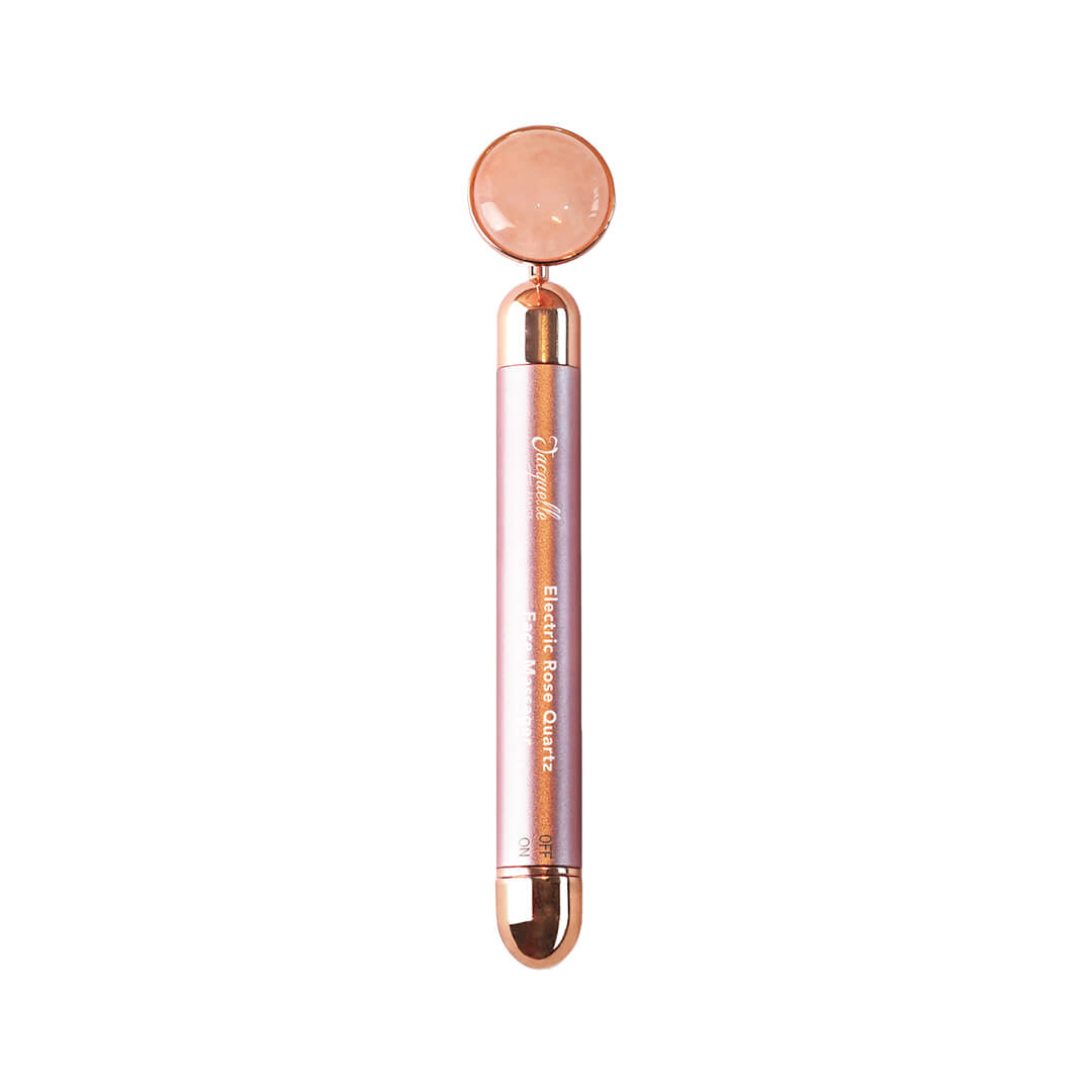 Jacquelle Electric Rose Quartz Face Massager