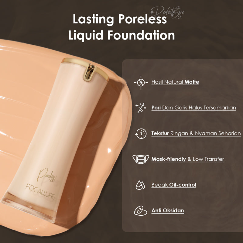 Focallure Lasting Poreless Foundation FA205 #03