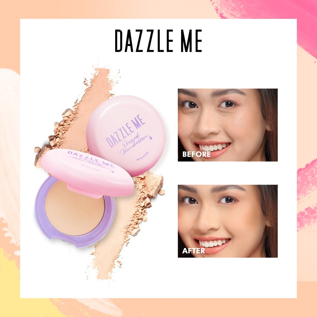 DAZZLE ME Muse Pressed Foundation - Fair Enough