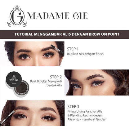 Madame Gie Brow On Point 03 Mocha| 3,5 g