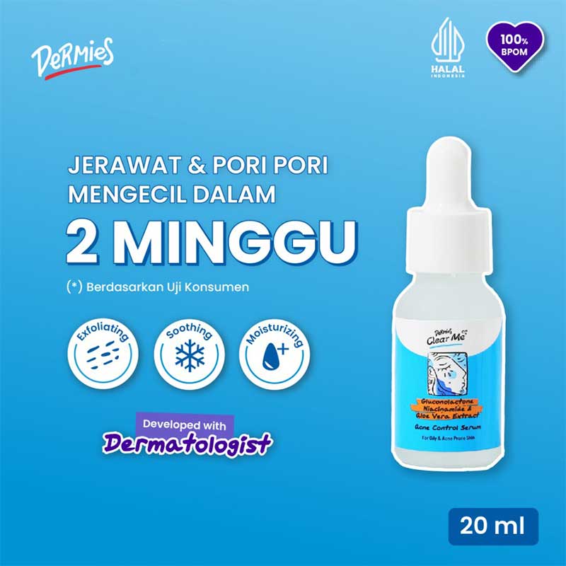 Dermies Clear Me Acne Control Serum | 15 ml