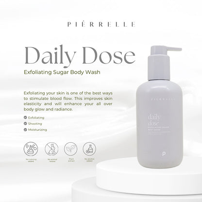 Pierrelle Daily Dose Exfoliating Body Wash 250ml