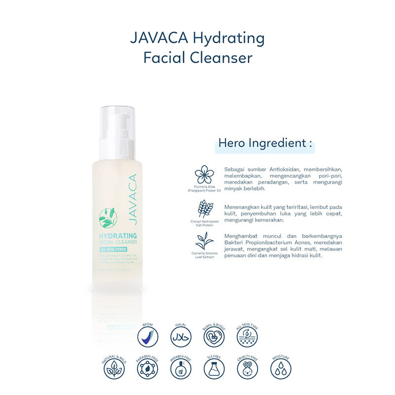 Javaca Hydrating Facial Cleanser | 100 ml