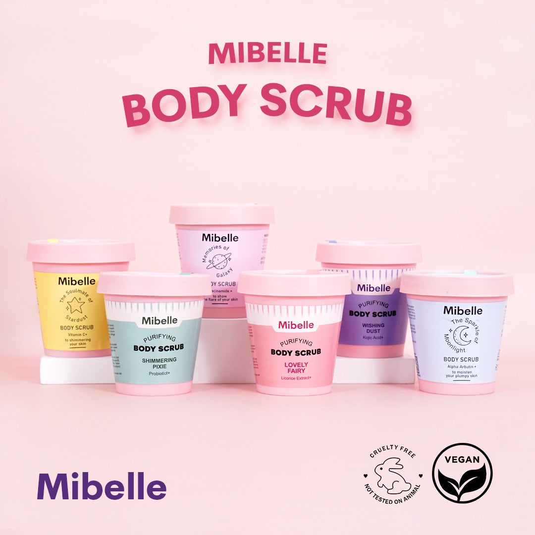 MIBELLE Body Scrub The Sparkle of Moonlight 120gr