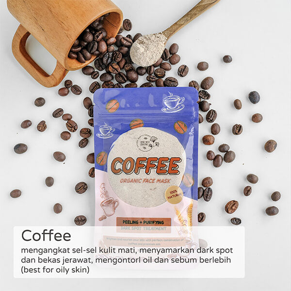 Oh My Skin! Masker Organik - Coffee | 65 g