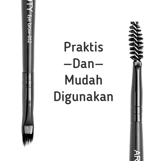 Just Miss Art Of Beauty Eyebrow Duo Brush 862