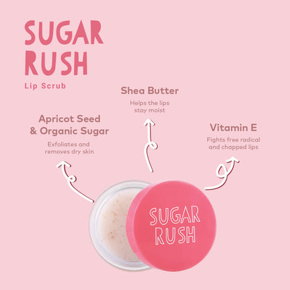 Emina Sugar Rush Lip Scrub | 4.2 gr