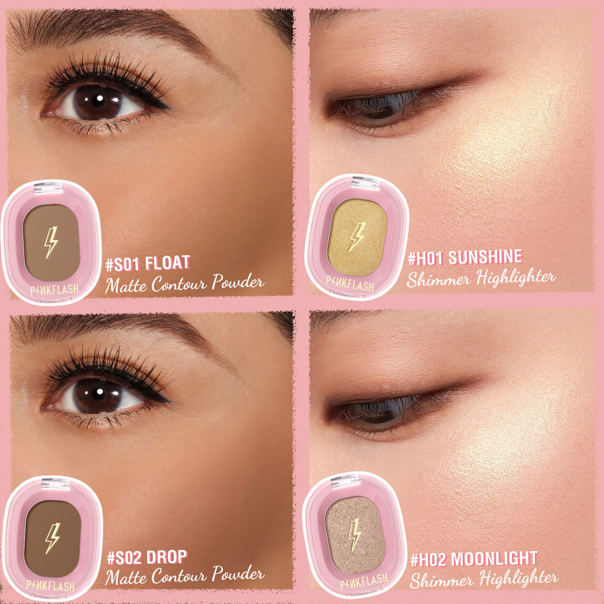 Pinkflash F02 Soft Pigment Face Contour - S02