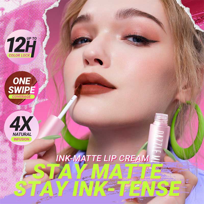 Dazzle Me Ink-Matte Lip Cream R-08 Joy Ink