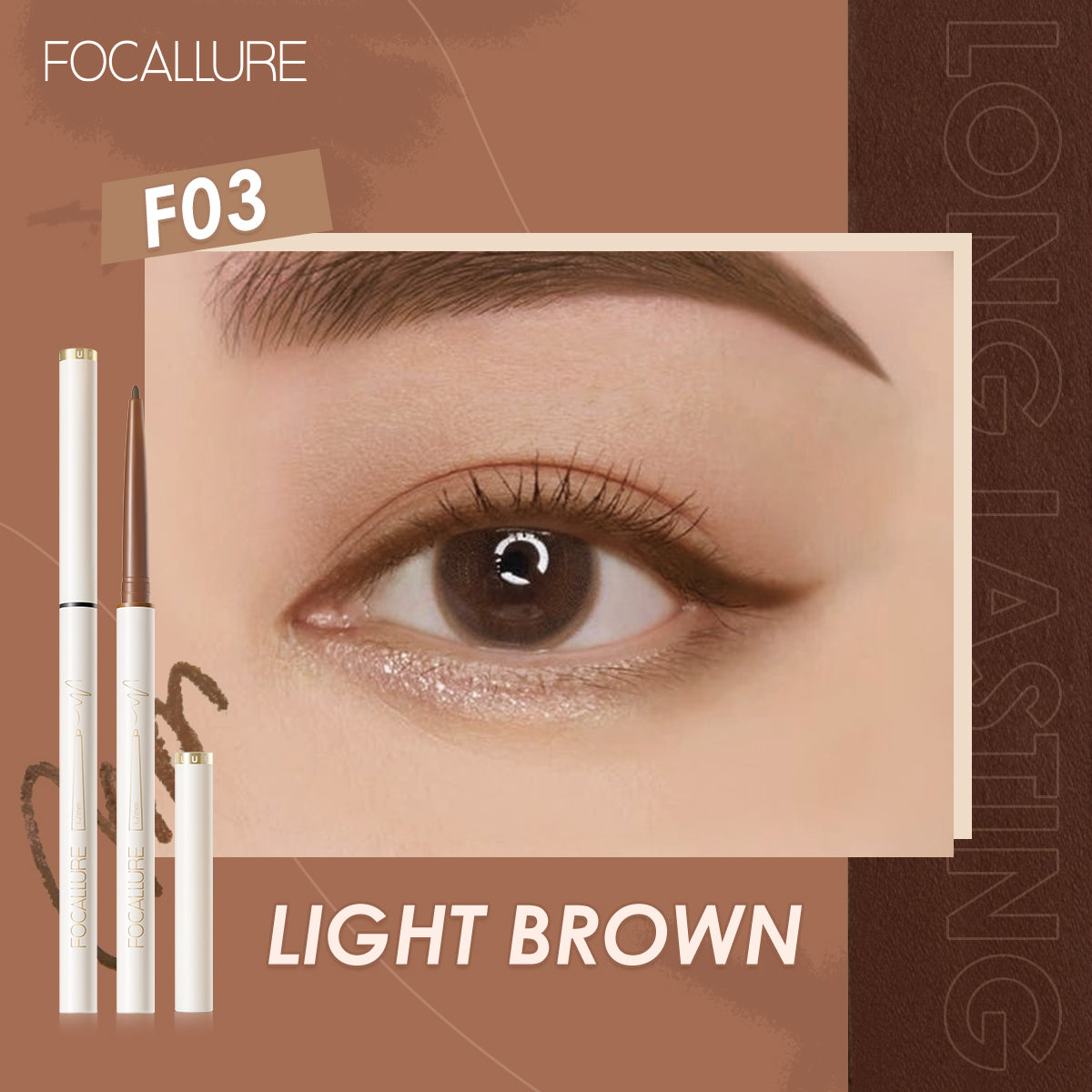 Focallure Perfectly Defined Gel Eyeliner FA243 - F03