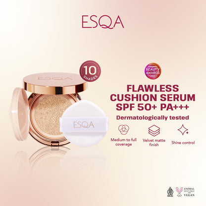 ESQA Flawless Cushion Serum SPF 50+ PA+++ Milkshake 15gr