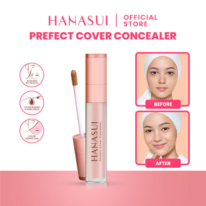 HANASUI Perfect Cover Concealer Ivory 02 | 4.5 gr