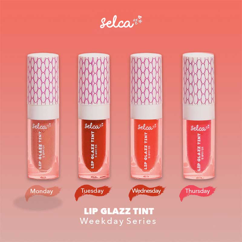 SELCA Lip Glazz Tint Day Series - Monday | 2.5ml