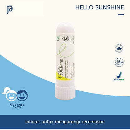 Peek Me Naturals Inhaler Hello Sunshine | 0.6 ml