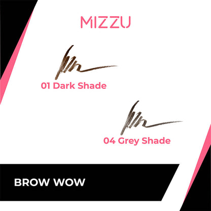 Mizzu Eye Brow Wow Dark - Shade 01 | 0.09gr