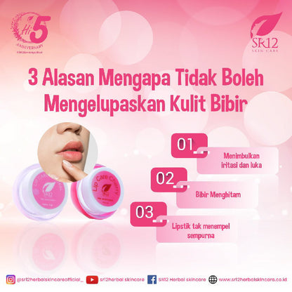 SR12 Lip Care Lip Balm Natural | 5gr