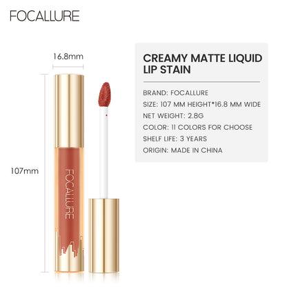 FOCALLURE CREAMY MATTE LIQUID LIP STAIN FA425 BB01