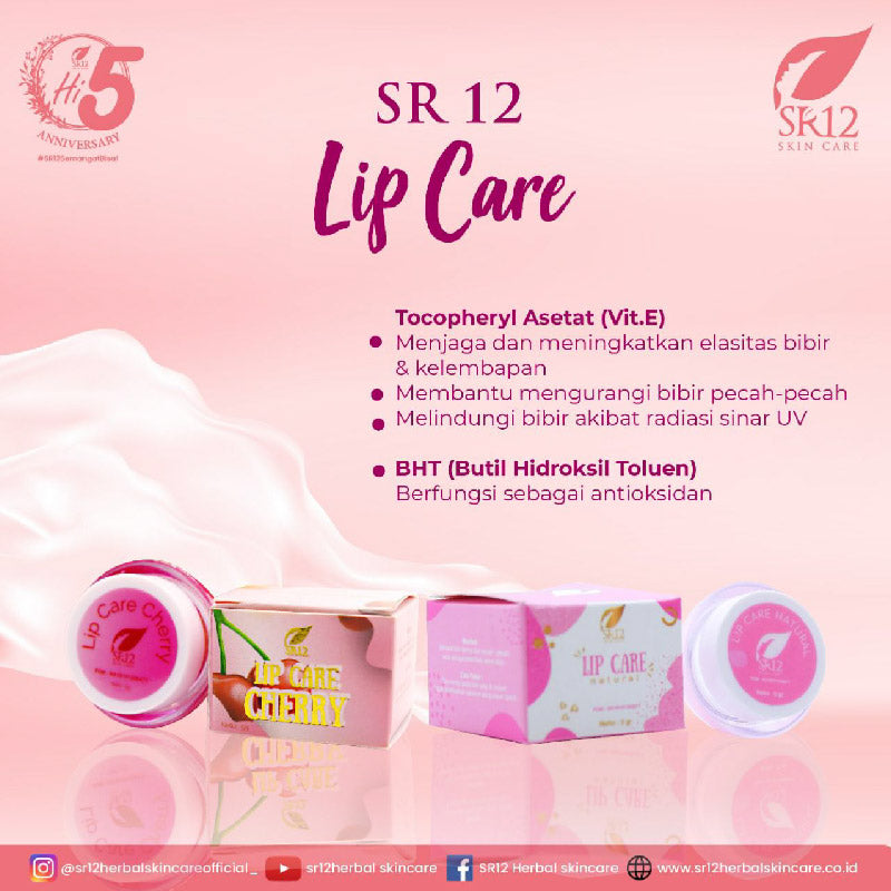 SR12 Lip Care Lip Balm Natural | 5gr