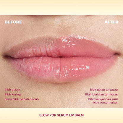 ESQA Glow Pop Serum Lip Balm - Classic Muse 3gr